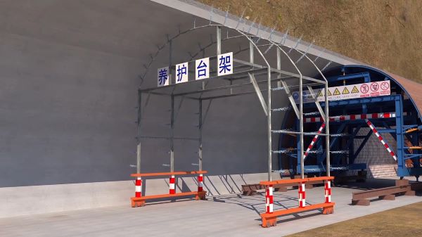 秀城区隧道施工动画制作公司 - 隧道施工工艺和施工方法 - 隧道施工汇报动画视频 - bim 工程施工动画